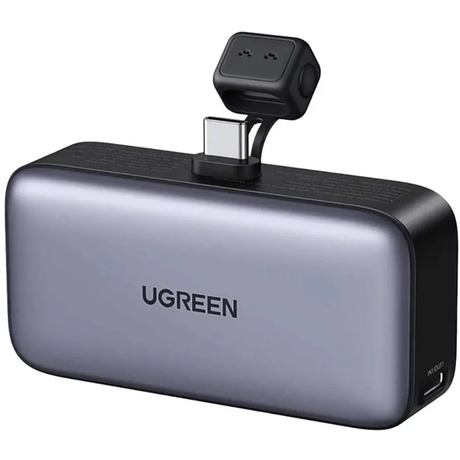 Image Baterie externă UGREEN Mini 5000mAh, Grey