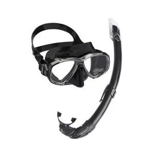 Image Set masca + tub + MEXICO COMBO black CRESSI-SUB