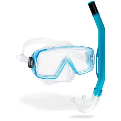 Image Набор маска и трубка Cressi Sirena + Island 2.0 aquamarine