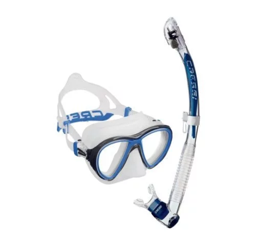 Set masca+tub inot QUANTUM+ITACA clear blue