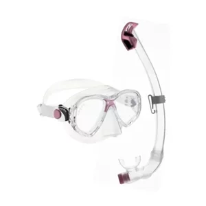 Image Set masca+tub +SEAL JUNIOR clear/pink