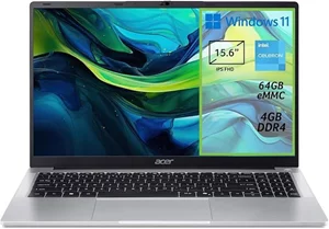 Image Ноутбук Acer Aspire Lite AL15-32P-C9QZ  (N4500, 4GB, 128GB, Win 11) Silver