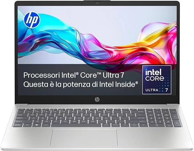 Image Laptop HP  OmniBook 5 16-af1000sl (Utra 7 255U, 16GB, 512GB, Win 11) Glacier Silver