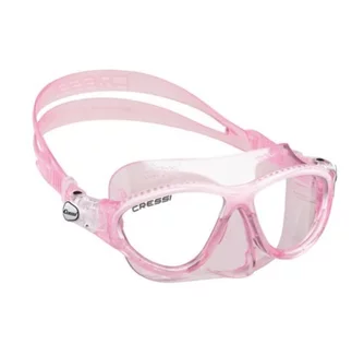 Masca inot MOON KID MASK pink/white