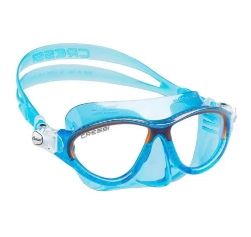 Image Детская маска Cressi Moon Kid blue/orange