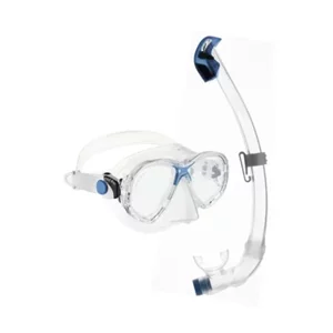 Image Set masca+tub MAREA JUNIOR+SEAL JUNIOR clear/azure