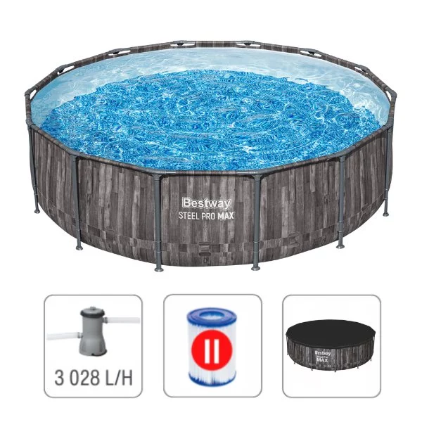 Image Piscină Bestway Steel Pro Max 427x107 cm 13030 L