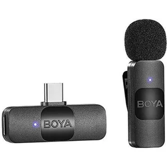 Микрофон Boya Ultracompact BY-V10, (Type-C), Black