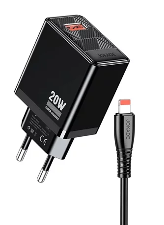 Зарядка Jokade JB086, кабель Lightning, Black