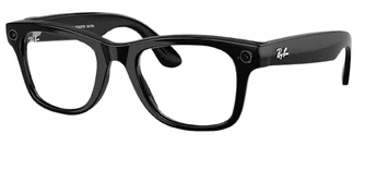 Умные очки Ray-Ban Meta Wayfarer Gen 2 Stand.Shiny Black Frame/Clear Graphite Green Transit.Lenses