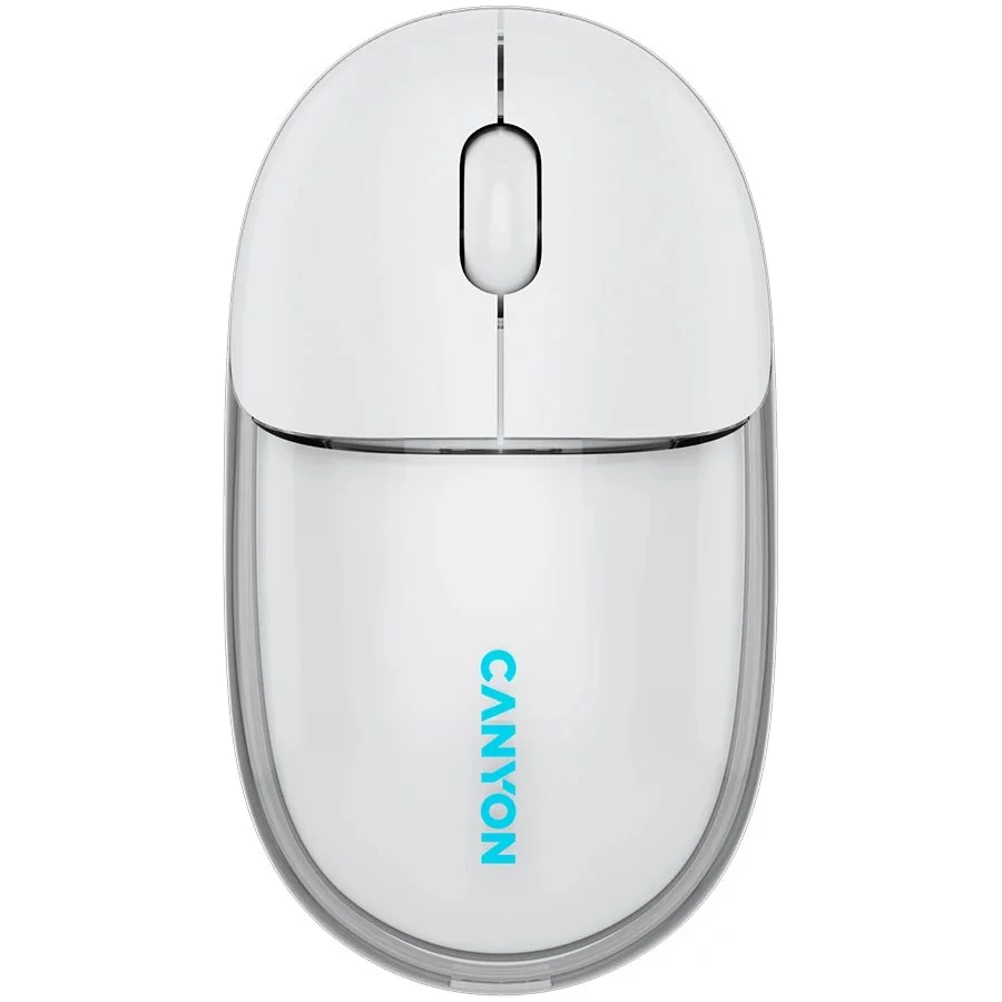 Image Мышь Canyon OnClick 24 White Bluetooth