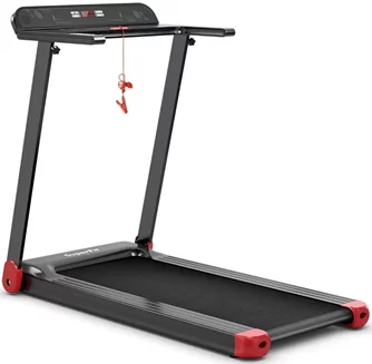 Беговая дорожка Costway SP37681DE-RE Black Red