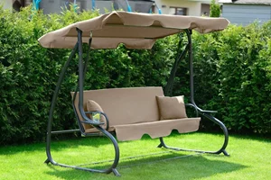 Image Скамья-качели FunFit Garden Relax Plus 1602 Beige