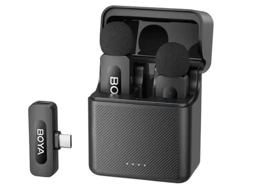 Image Беспроводной микрофон Boya BY-V30 3-in-1 Black