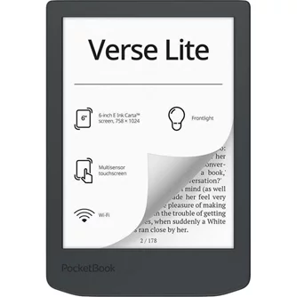 Электронная книга PocketBook 619 Verse Lite, Mist Gray