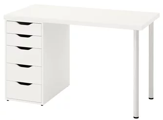 Birou Ikea Lagkapten/Alex 120x60 white