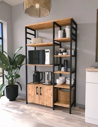 Стеллаж Bofigo 2Д8П Pine