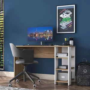 Image Письменный стол Mirage Meble HA108 Walnut/White