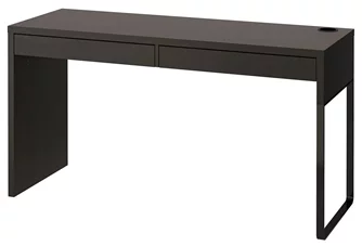 Birou Ikea Micke 142x50 negru-maroniu