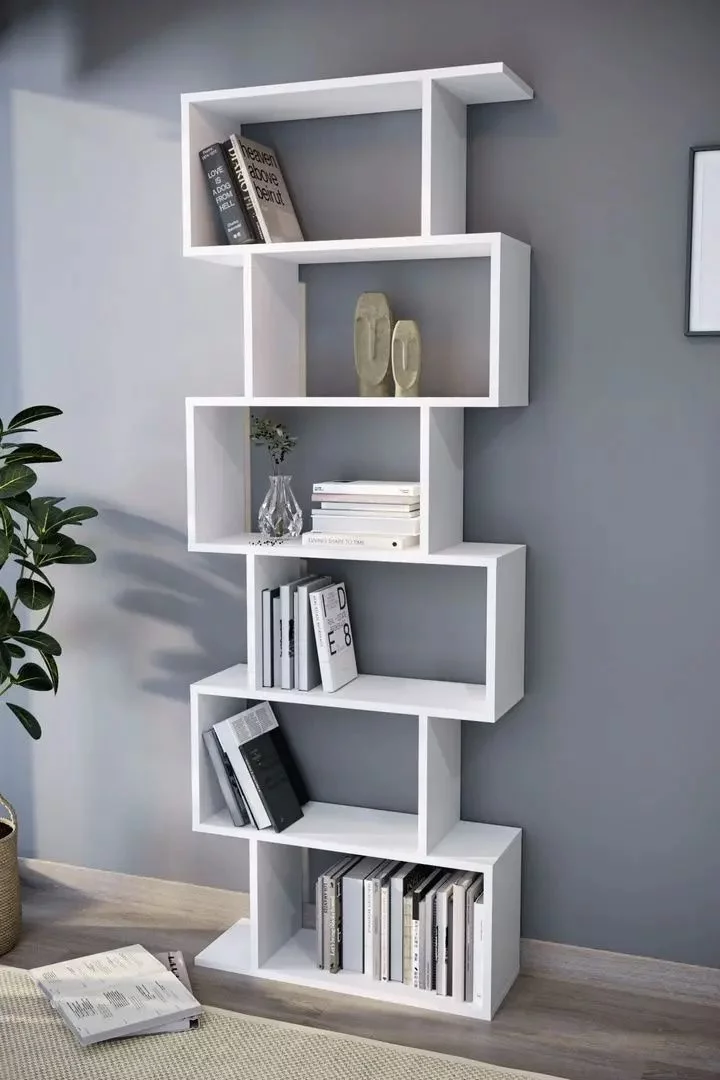 Image Стеллаж Bofigo Zigzag 6 полок White