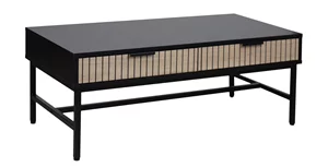 Image Журнальный столик Merlin 100x48x40H, Wood/Black