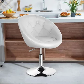 Fotoliu Costway JV11249WH White