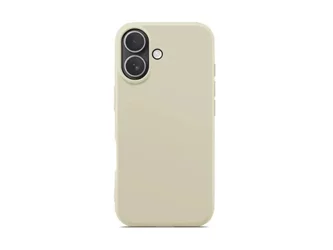 Husă WOO iPhone 17 Liquid Silicone, Beige