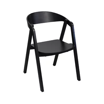 Scaun Guru Black+Black Leg
