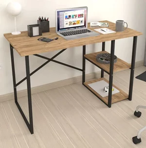 Image Письменный стол Bofigo 2 полки Pine/Black