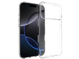 Husă WOO iPhone 17 Pro Max Soft TPU, Clear