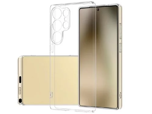 Image Husă WOO Samsung Galaxy S25 Ultra Soft TPU, Clear