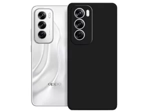 Image Чехол WOO Oppo Reno 12 Pro Silicone Neo Soft, Black