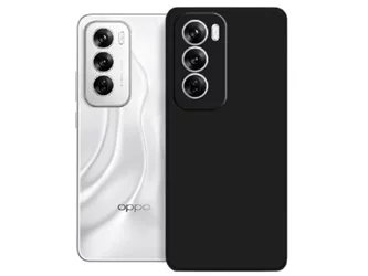 Чехол WOO Oppo Reno 12 Pro Silicone Neo Soft, Black