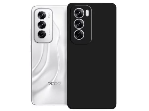 Image Чехол WOO Oppo Reno 12 Pro Silicone Neo Soft, Black