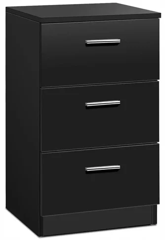 Тумба прикроватная Costway HW61149BK Black