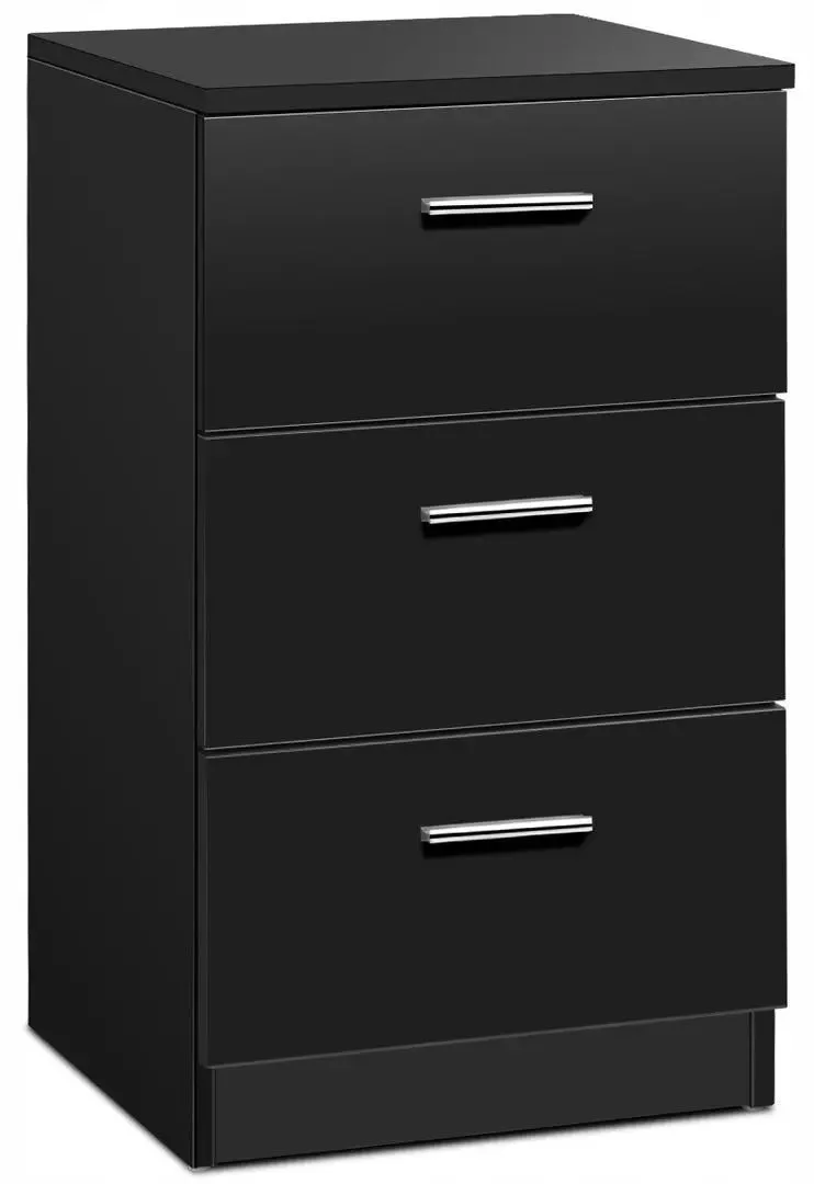 Image Тумба прикроватная Costway HW61149BK Black