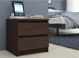 Image Тумба прикроватная Akord K60 2SZ Wenge