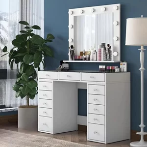 Image Туалетный столик Mirage Meble BJ118 White