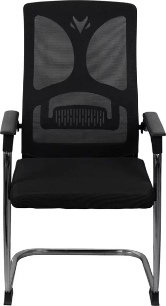 Офисный стул Saros Black+Chrome