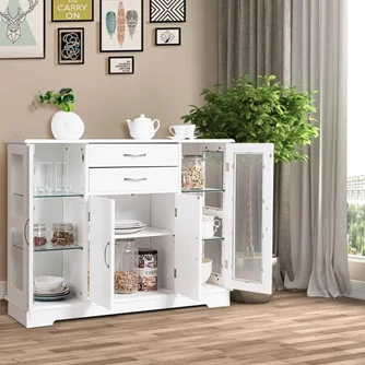Тумба Costway HW60366WH White