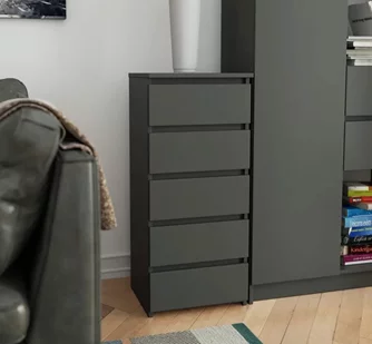 Комод Akord CL5 40см 5SZ Graphite Grey