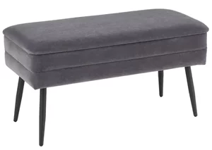 Image Банкетка Halmar Velva Gray/Blac