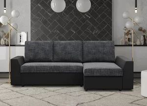Image Canapea Magnifico Meble Lugo 17/11 Right Dark Grey/Black