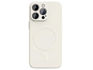 Image Чехол WOO iPhone 16 Pro Liquid Silicone Magsafe, Beige
