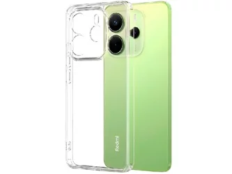 Husă WOO Xiaomi Redmi Note 14 4G TPU Soft , Clear 164,84 x 78,15 x 8,16 mm