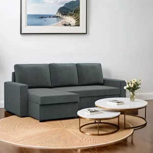 Image Диван угловой Magnifico Meble Neo LL Straight Bonell Kronos 34 Dark Grey