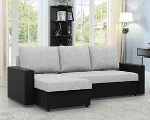 Image Canapea Magnifico Meble colțar Luna LL Lawa 9/Real 11 Left Light Grey/Black