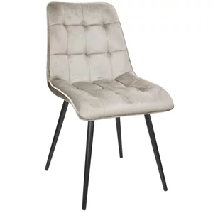 Image Scaun pentru bucătărie Aqua Catifea Beige