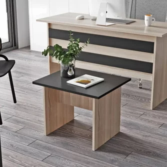 Журнальный столик Mirage Design Vario VO2-OB Oak/Larex Black