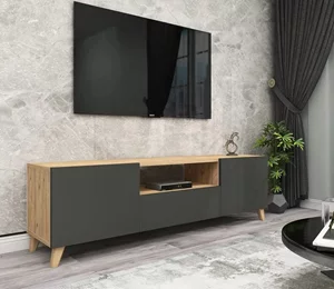 Image Тумба РТВ Bofigo 46x140 Pine/Anthracite